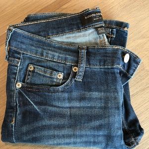 Dark wash Banana Republic Size 2 Denim Jeans.